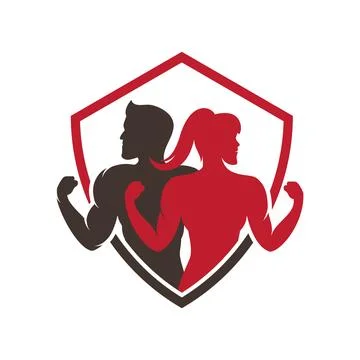 Gym logo vector 스톡 일러스트