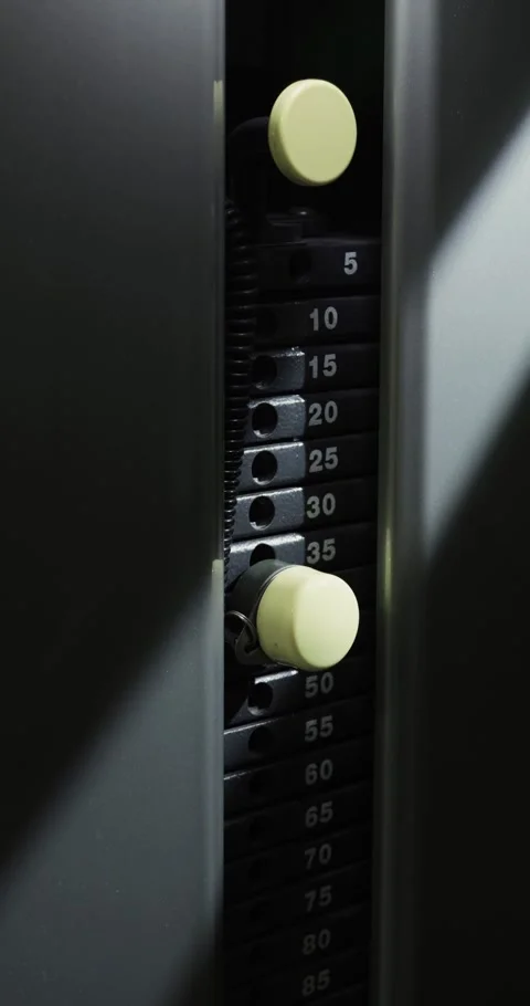 Gym machine in action Stock Footage 323777221