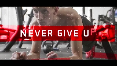 Gym Opener | Sport Promo | Fitness and Workout | Motivation Intro Stock After Effects