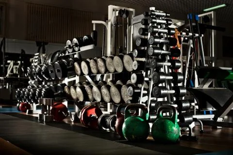 Gym Foto stock