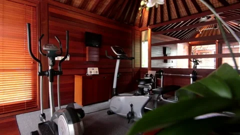 Gym Room Stock Footage 133986339