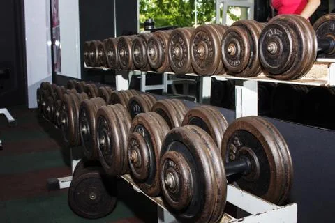 Gym for sports Stock Photos