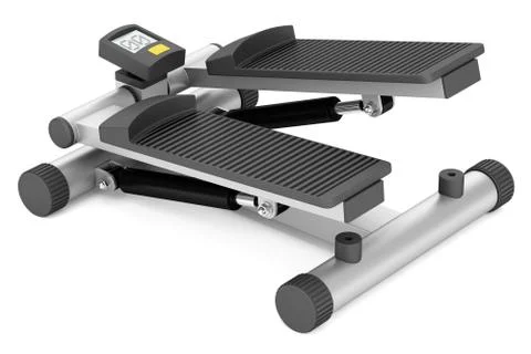 Gym stepper isolated on white background Stock Illustration
