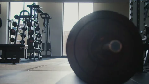 Gym at Sunrise Stock Footage 134340857