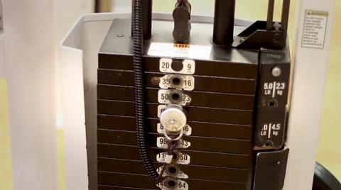 GYM WEIGHTS in action Vidéo 40340404