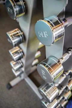 Gym weights Stock Photos
