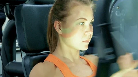 Gym workout Stock Footage 87762072