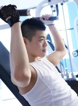 Gym workout 写真素材