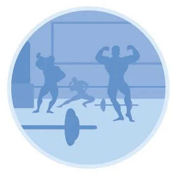 Gymnasium Stock Illustration