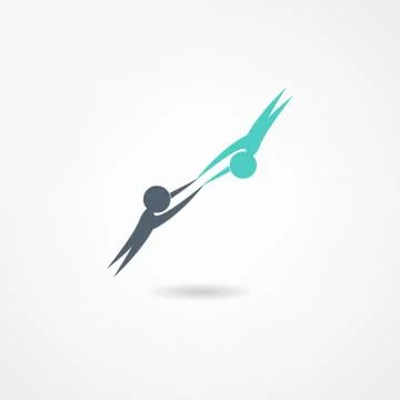Gymnast icon Stock Illustration