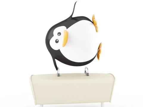 Gymnast Stock Illustration