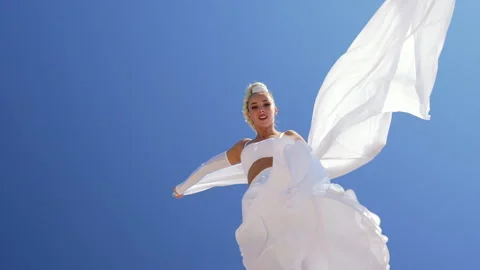 Gymnast performs on the pole Stock Footage 306451450