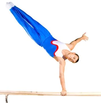 Gymnast Foto stock