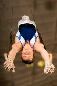 Gymnast Foto stock