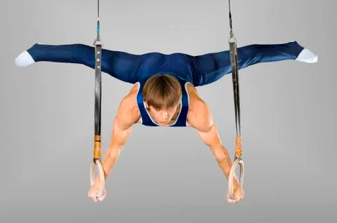 Gymnast Foto stock