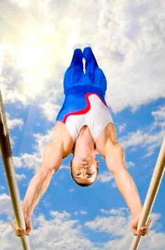 Gymnast Foto stock