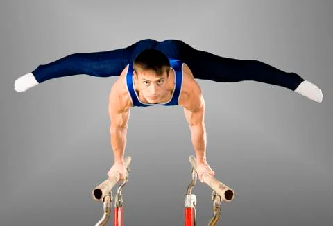 Gymnast Foto stock