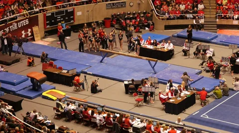 Gymnastic beam 動画素材 36249006