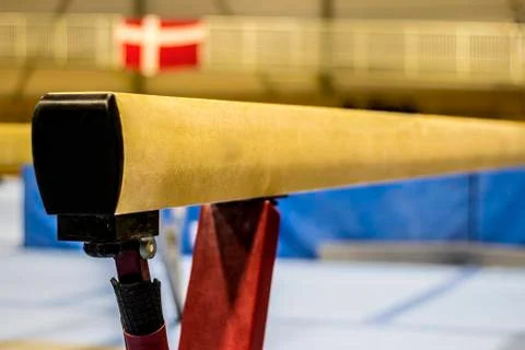 Gymnastic equipment Stock Photos