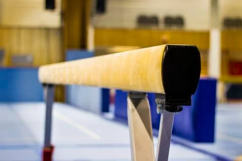 Gymnastic equipment Stock Photos