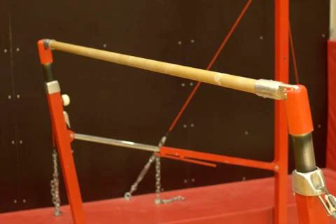 Gymnastic equipment Stock Photos