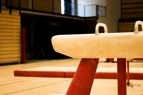 Gymnastic equipment Stock Photos