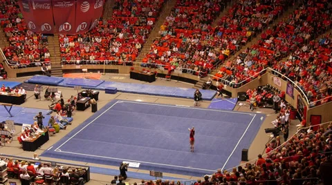 Gymnastic floor dancing 動画素材 36243070