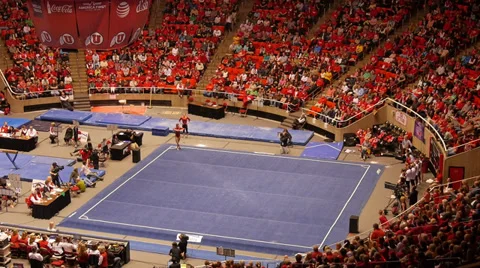 Gymnastic floor 動画素材 36298166