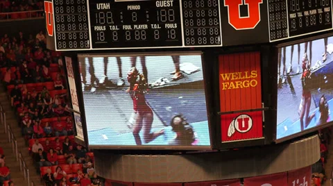 Gymnastic giant screen 動画素材 36259300