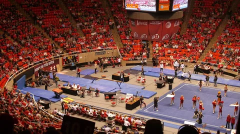 Gymnastic meet 動画素材 36272153