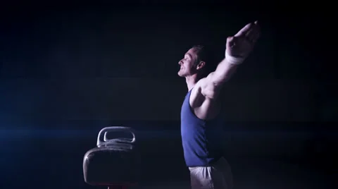 Gymnastic Olympics Stock Footage 33003138