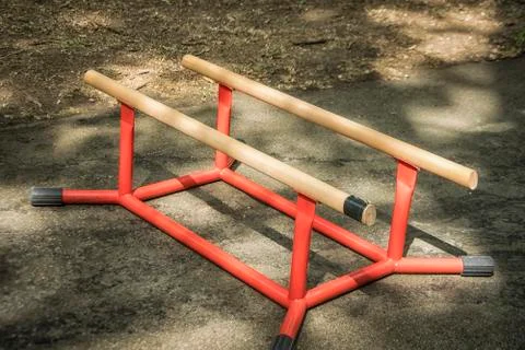 Gymnastics Bars Foto stock