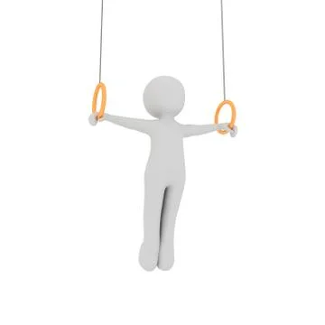 Gymnastics Stock Illustration