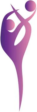 Gymnastics Illustrazione stock