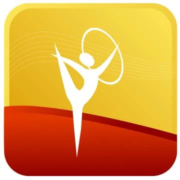 Gymnstic postures Stock Illustration