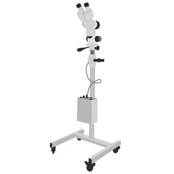 Gynecological microscope Stock Illustration