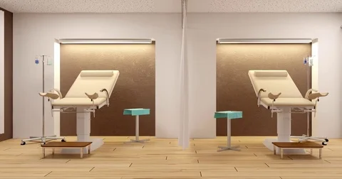 Gynecological office Stock Footage 75796999