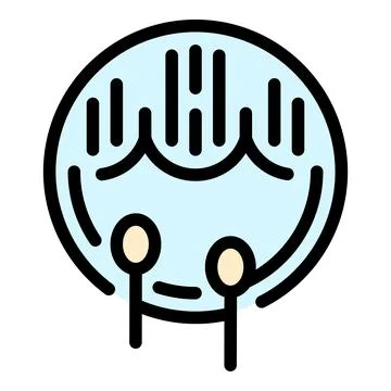 Gynecology analysis icon vector flat Stock Illustration