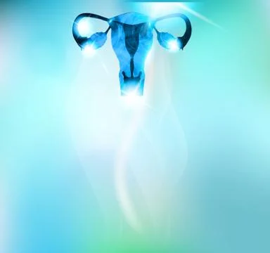 Gynecology background Stock Illustration
