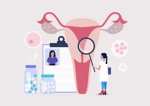 Gynecology Stock Illustration