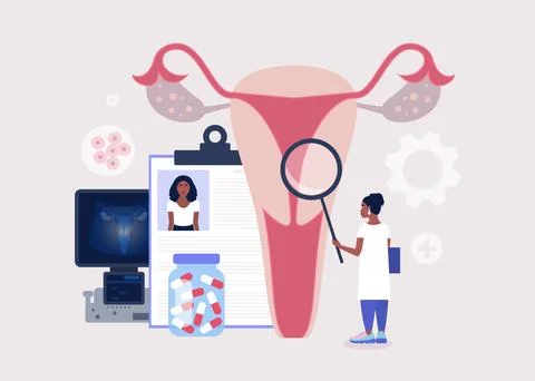 Gynecology Stock Illustration
