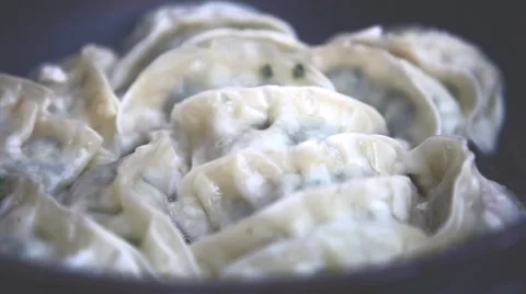 Gyoza Cooking Видео 4886044