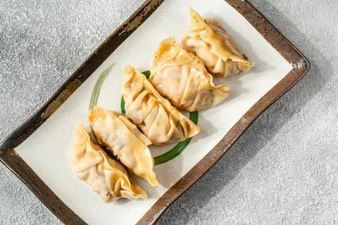 Gyoza Foto stock