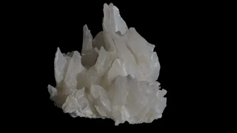 Gypsum Crystal Stock Footage 340636647