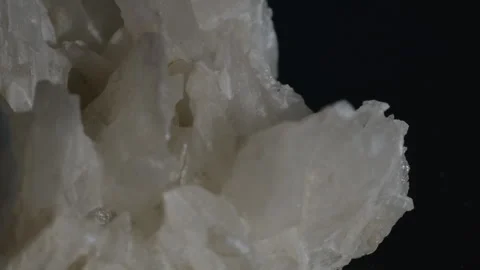 Gypsum Crystal Stock Footage 340636876