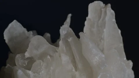 Gypsum Crystal Stock Footage 340637068