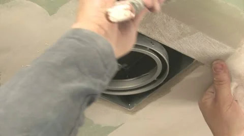 Gypsum finish Video stock 11831708