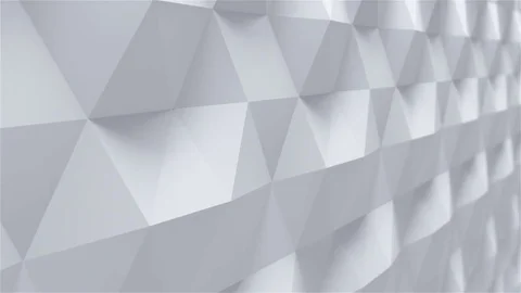 Gypsum Panel 3d Wall. Looped Animation Vidéo 70544625