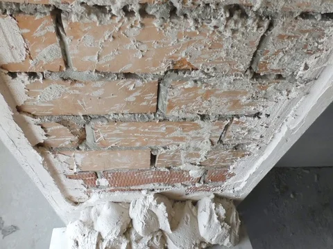 Gypsum plastering Stock Footage 79960802