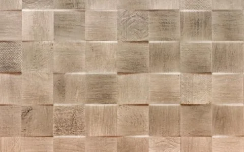 Gypsum wall tile texture close-up. Stock Photos